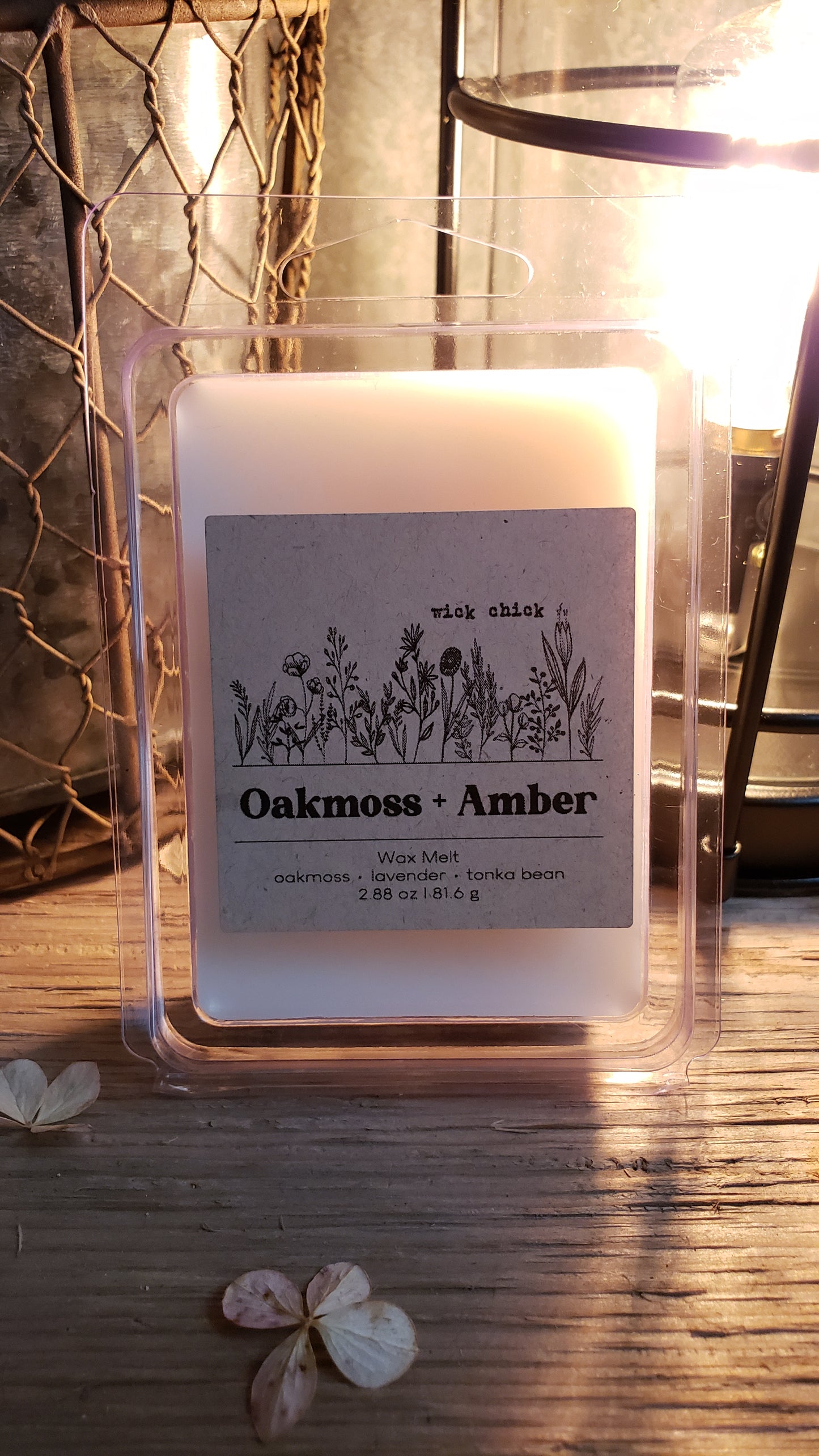 Oak Moss + Amber - Wax Melts