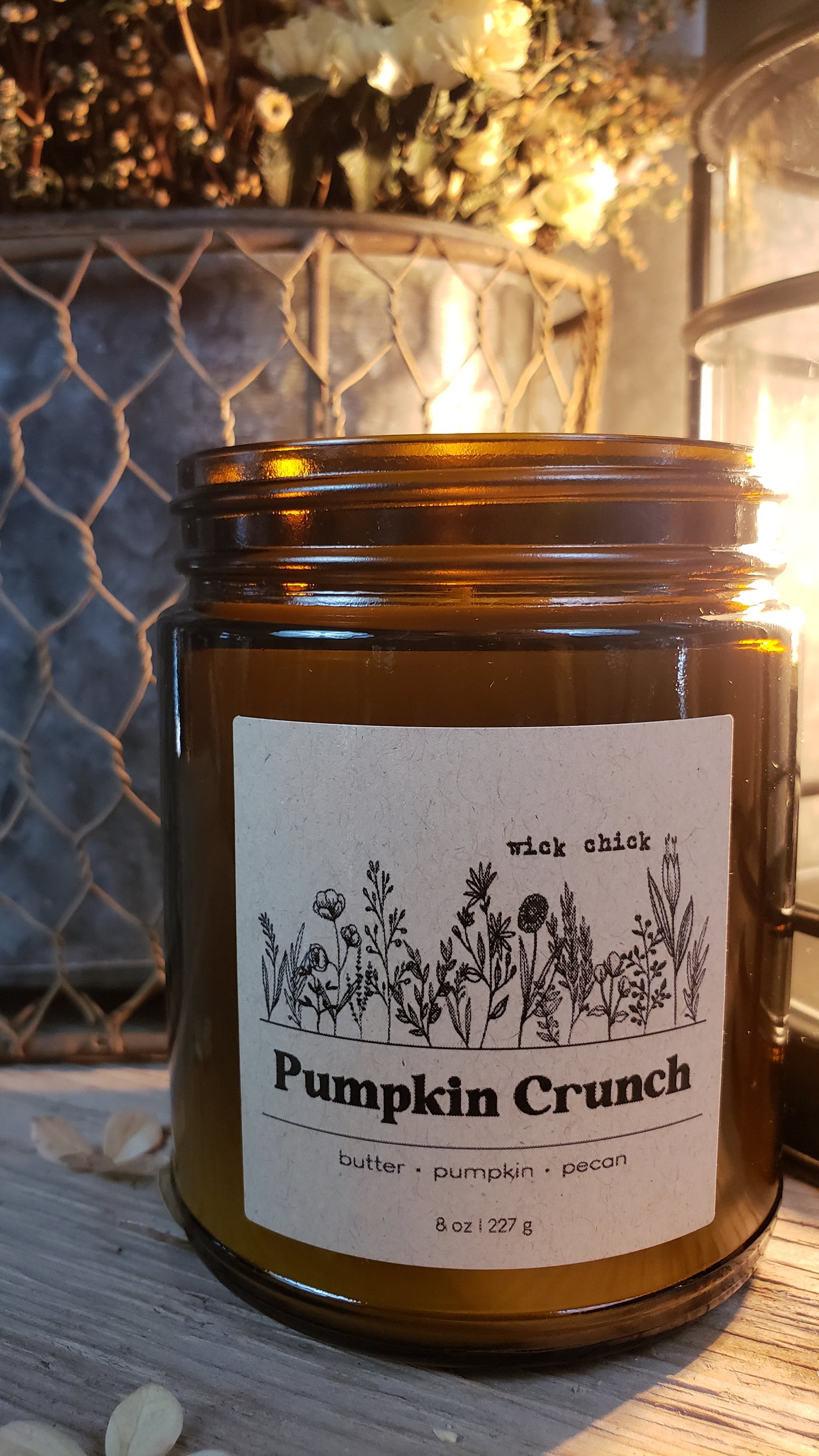 Pumpkin Crunch - 8 oz Candle
