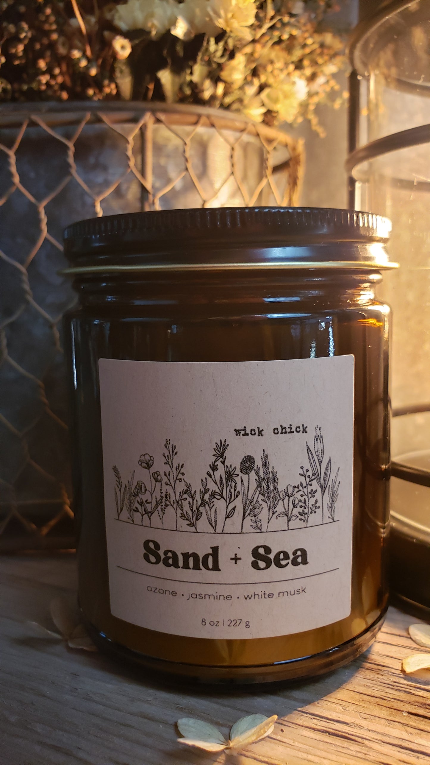 Sand + Sea - 8 oz Candle