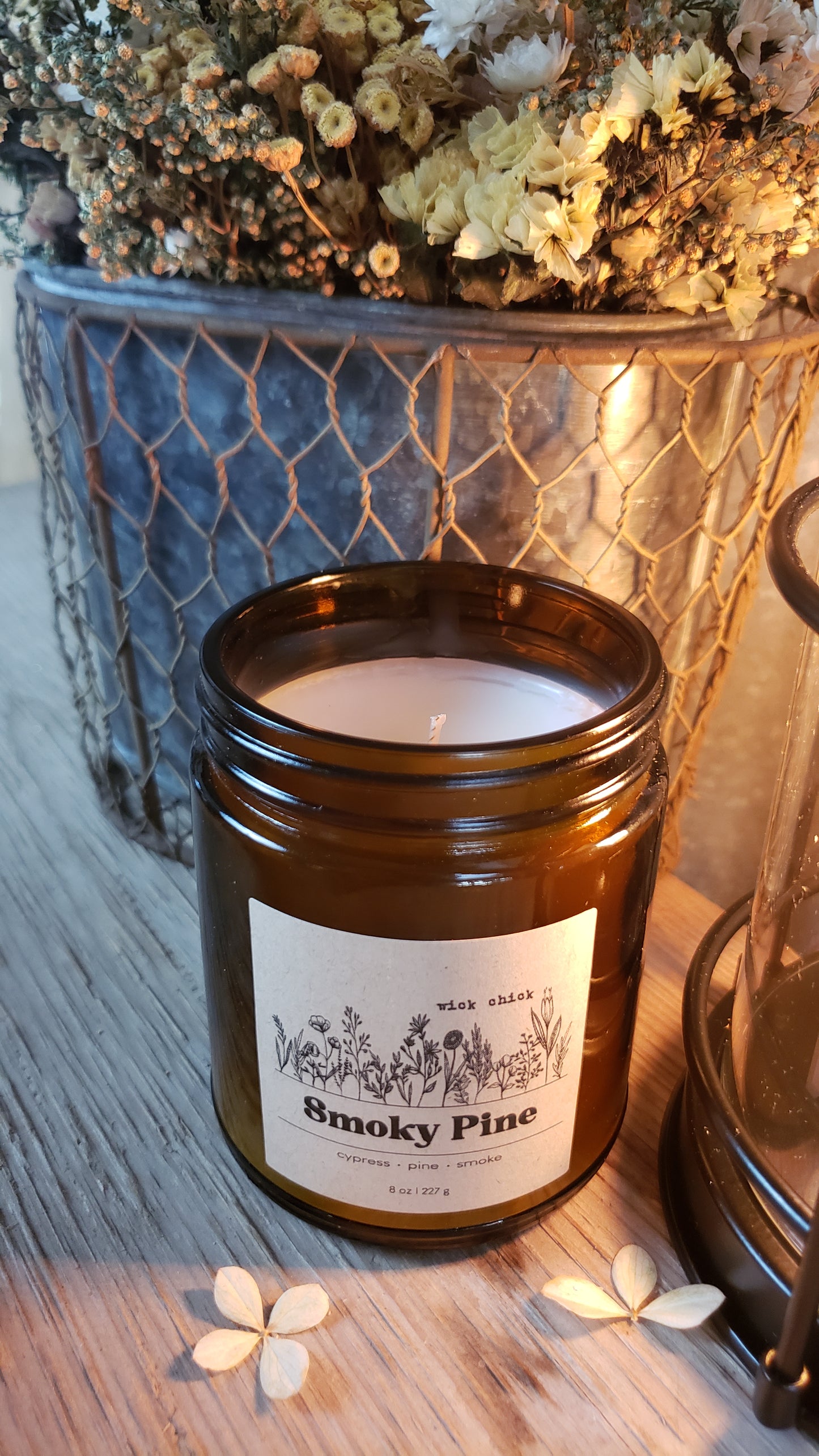 Smoky Pine - 8 oz Candle