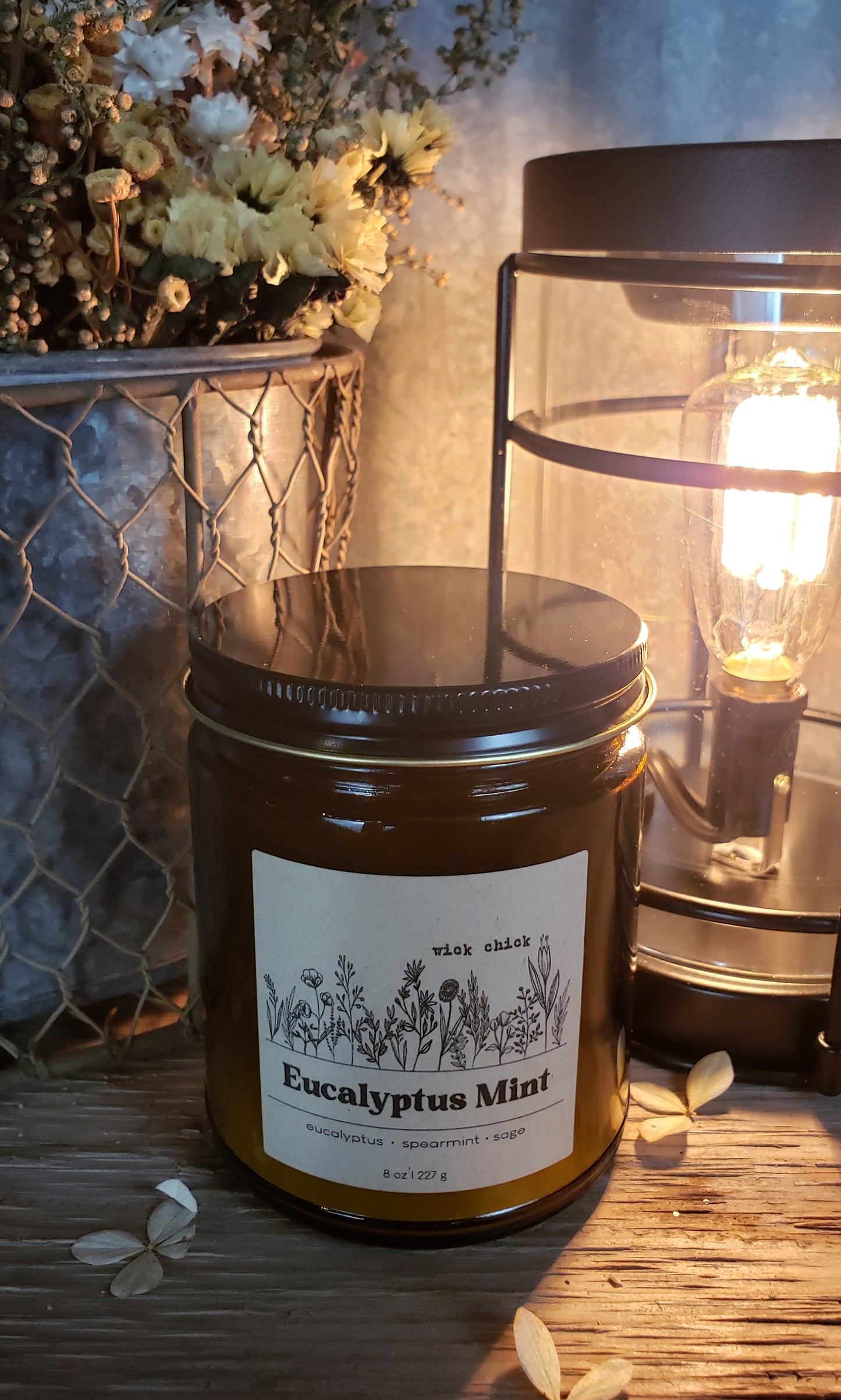 Eucalyptus Mint - 8 oz Candle