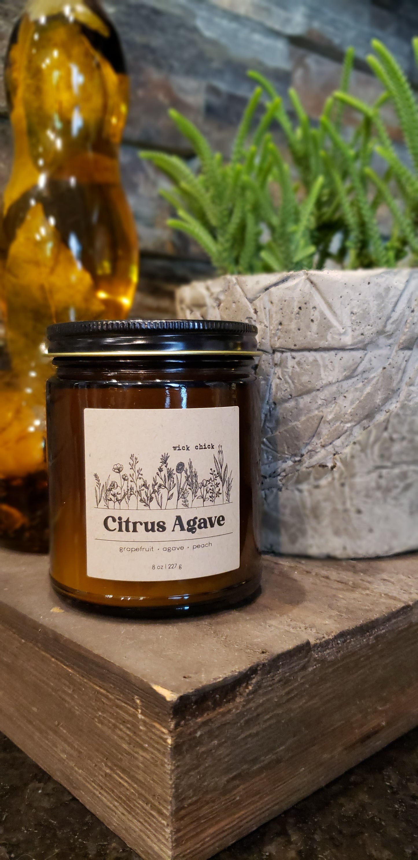 Citrus Agave - 8 oz Candle