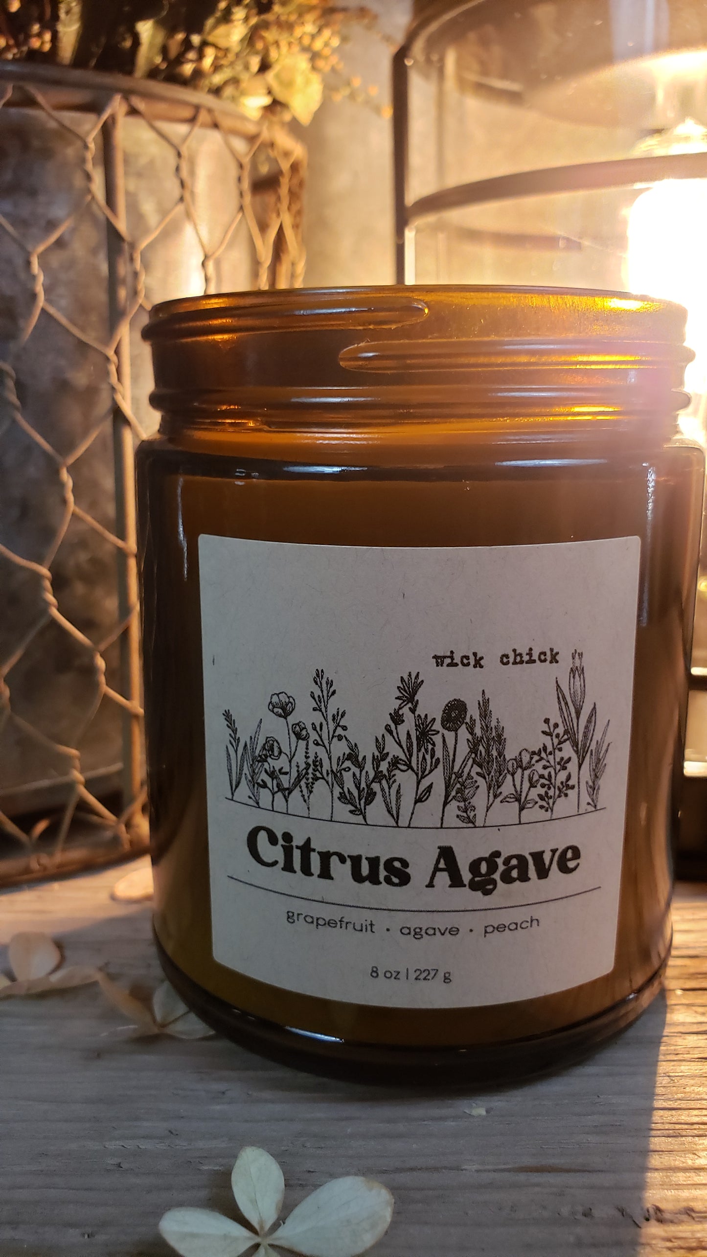 Citrus Agave - 8 oz Candle