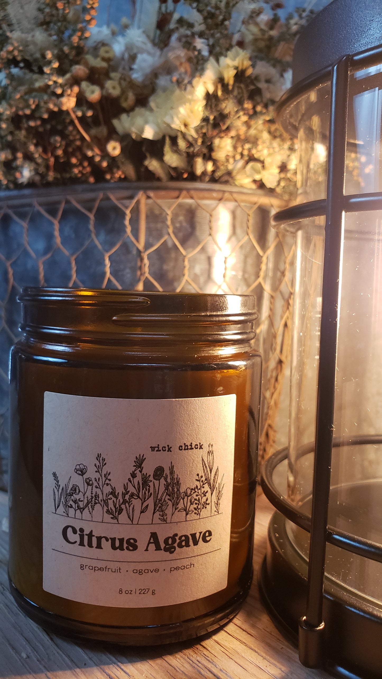 Citrus Agave - 8 oz Candle