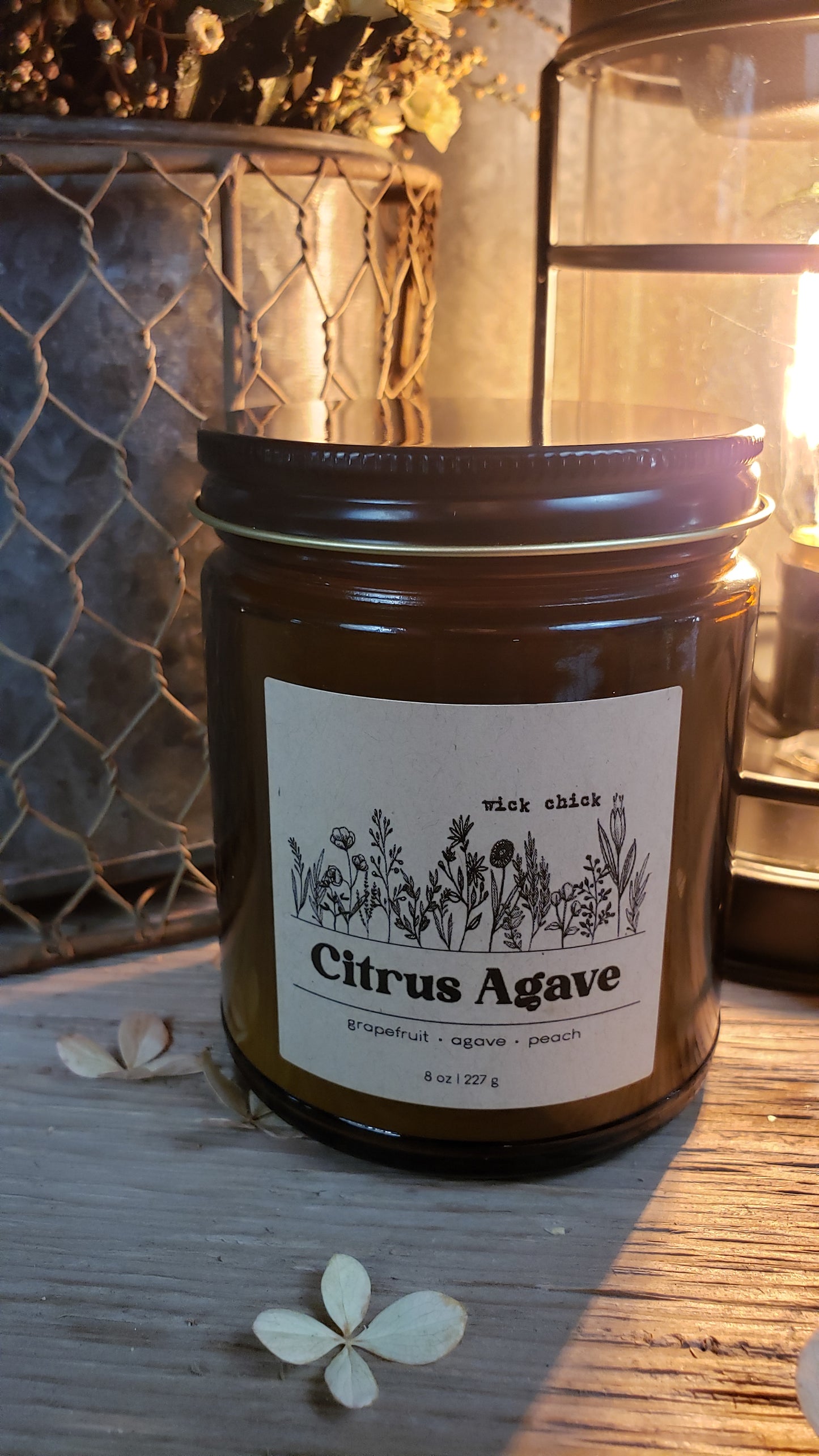 Citrus Agave - 8 oz Candle