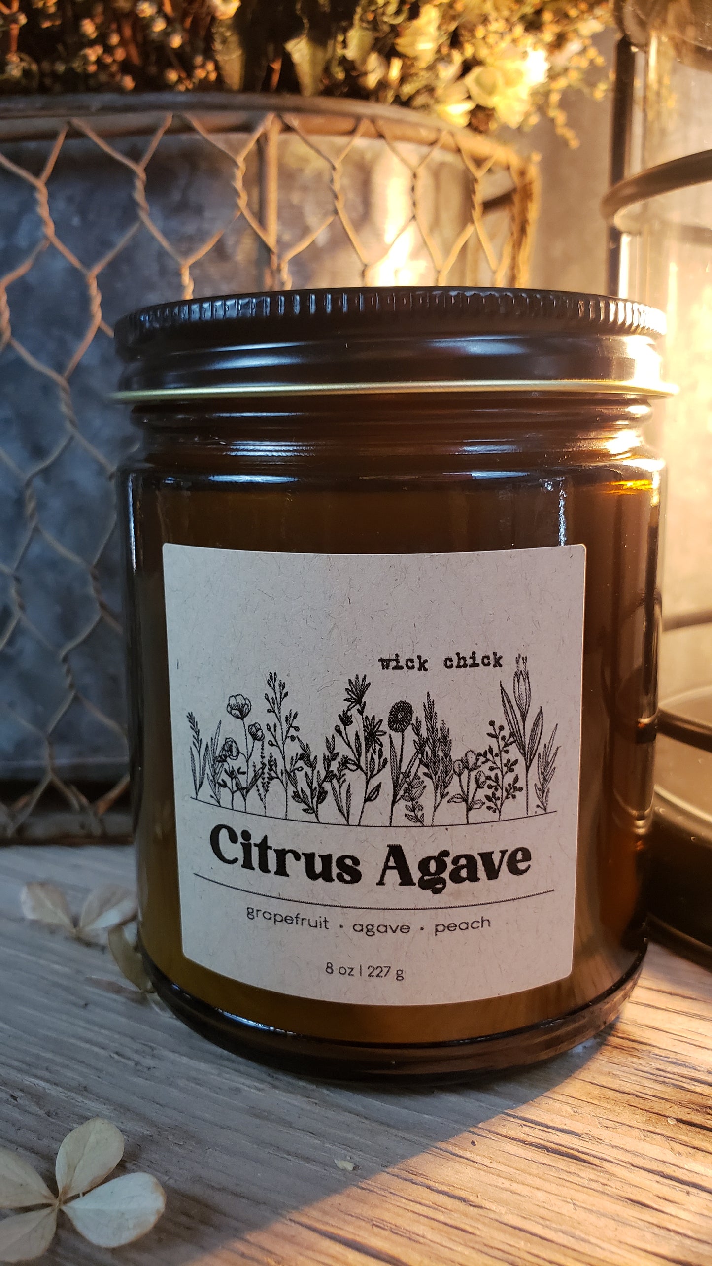 Citrus Agave - 8 oz Candle