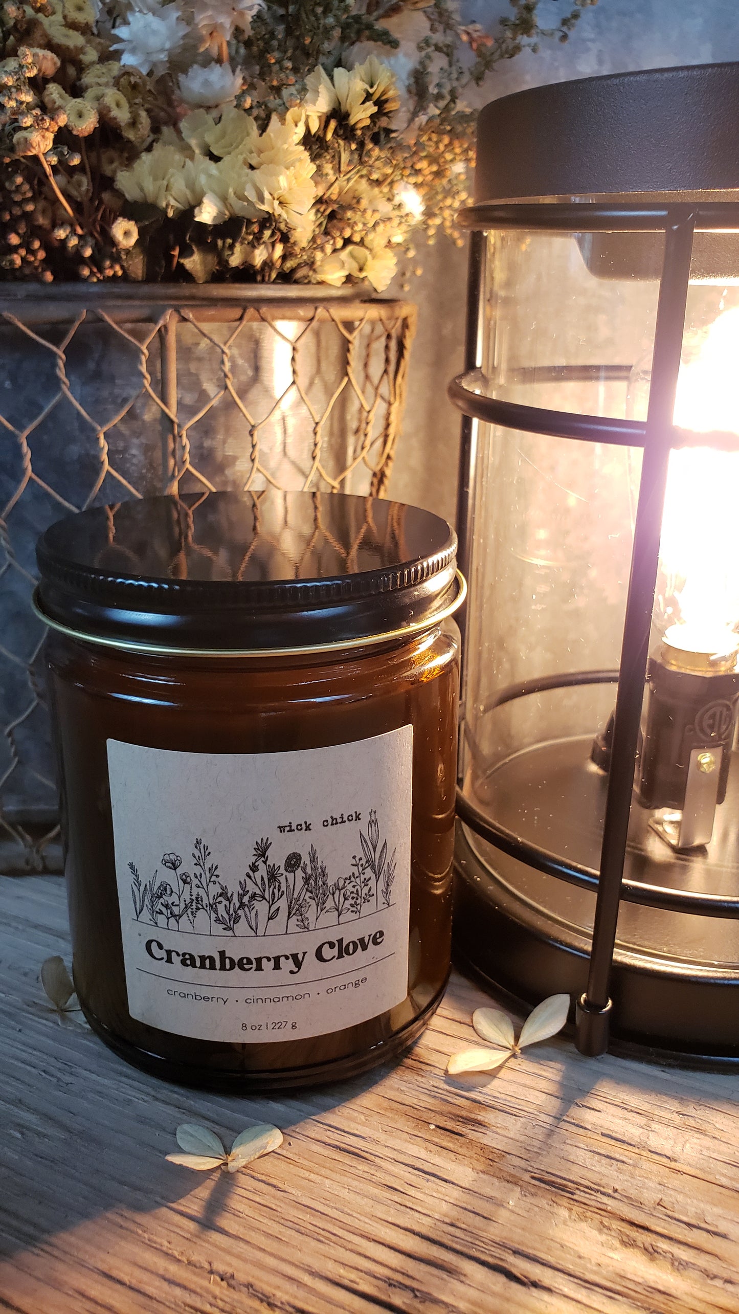Cranberry Clove - 8 oz Candle